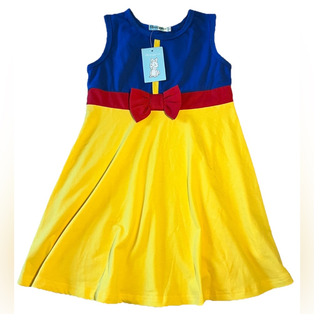 Snow White Inspired Girls Dress Size 7 / 8 NWT